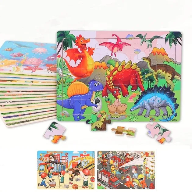 jigsaw puzzle, wooden jigsaw puzzle, cartoon jigsaw puzzle