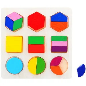 montessori toy, montessori wooden toys, wooden puzzle, shape puzzle, educational toy