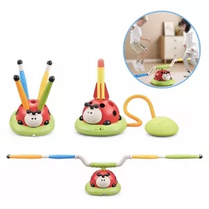 rocket launcher toy, jump rope machine, electric jump rope