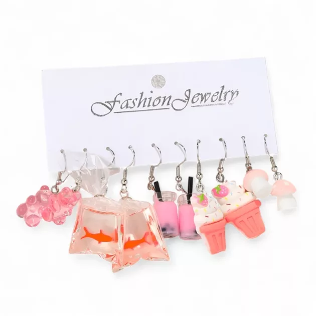Main_10pcs Creative Earrings Set.jpg