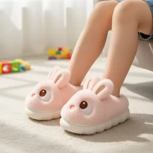 warm cute slippers, plush slippers, fluffy slippers, winter slippers