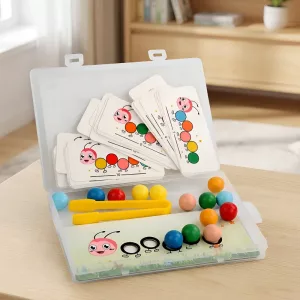 montessori toy, ball sorting game, ball sort puzzle