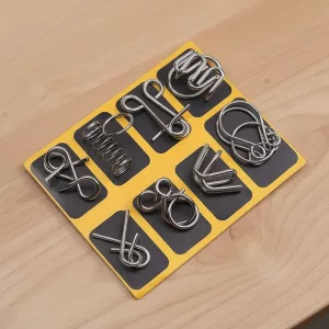 unlock puzzle, unlock metal puzzle, metal wire puzzle