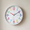 colourful wall clock