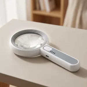 Uppladdningsbart LED-förstoringsglas för barn